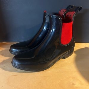 Ralph Lauren Black Wellies size 9